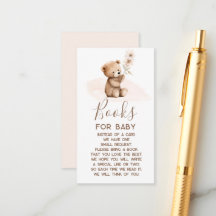 テディベアベビーカード