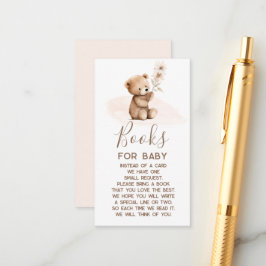 テディベアベビーカード エンクロージャーカード