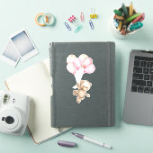 テディベアベビークマかわいい動物シール シール (iPadカバー)
