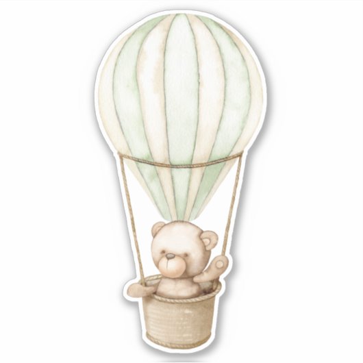 テディベアベビークマかわいい動物シール シール (正面)