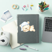テディベアベビークマかわいい動物シール シール (iPadカバー)