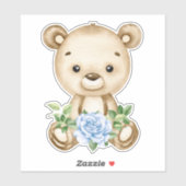 テディベアベビークマかわいい動物シール シール (シート)