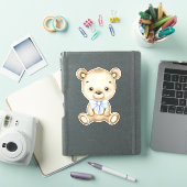 テディベアベビークマかわいい動物シール シール (iPadカバー)