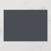 テディベアベビーシャワーもう待てない エンクロージャーカード (裏面)