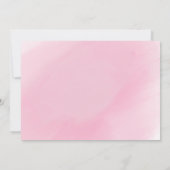 テディベアベビーシャワー招待状 招待状 (裏面)