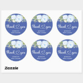 テディベアベビーベビーシャワー ラウンドシール (シート)