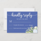 テディベアベビーベビーシャワー 出欠カード (正面)