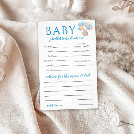 テディベアベビー予測ゲーム チラシ