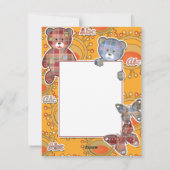 テディベアベビー シーズンカード (裏面)