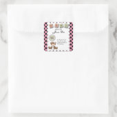 テディベアベビー スクエアシール (バッグ)