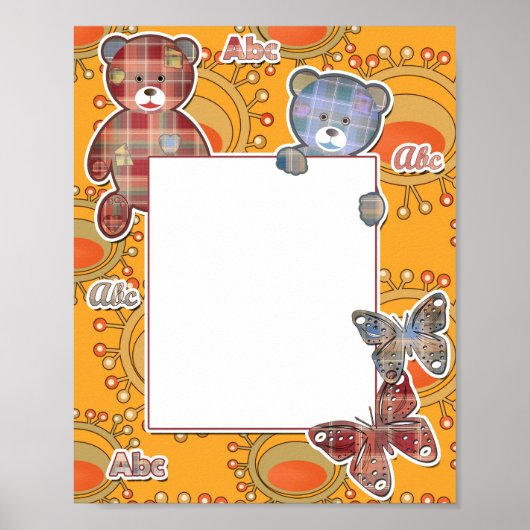 テディベアベビー ポスター (正面)