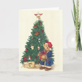 テディベアホリデーパーティ招待状 招待状