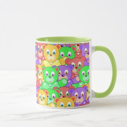 テディベアラバーコーヒーマグ マグカップ (右)