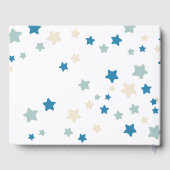 テディベアラブ男の赤ちゃんシャワー | ゲストブック (裏面)