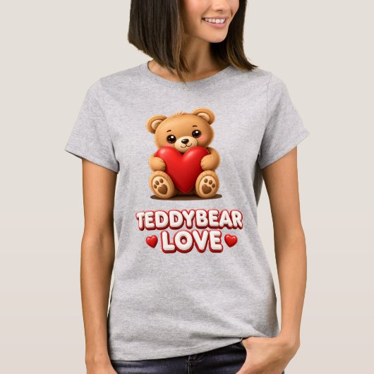 テディベアラブTシャツ Tシャツ (正面)