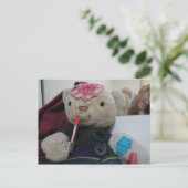 テディベアリップグロス ポストカード (スタンド正面)