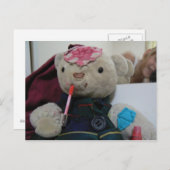 テディベアリップグロス ポストカード (正面/裏面)