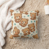 テディベアークッション クッション (ブランケット)