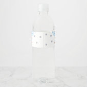 テディベアーサンキューベイビーシャワー ペットボトルラベル (裏面)