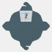 テディベアージャンベビーシャワーブルー フェイバーボックス (見開き)