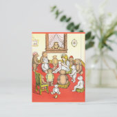 テディベアーズが集まる ポストカード (スタンド正面)