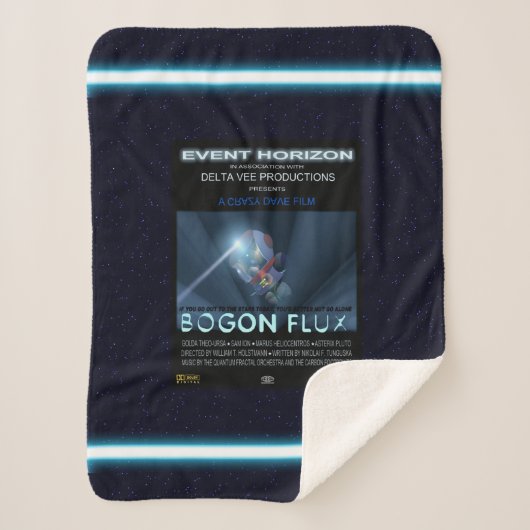 テディベアーズイン宇宙 シェルパブランケット (正面)