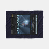 テディベアーズイン宇宙 フリースブランケット (正面(横))