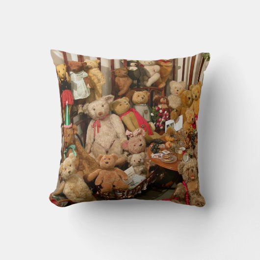 テディベアーズコレクターズパラダイス クッション (正面)