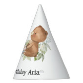 テディベアーズティーパーティー誕生日コーン パーティーハット (右)