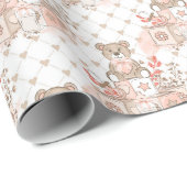 テディベアーズベビー ラッピングペーパー (ロールコーナー)