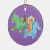 テディベアーナイト セラミックオーナメント (左)