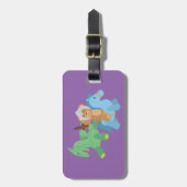 テディベアーナイト ラゲッジタグ (正面縦)