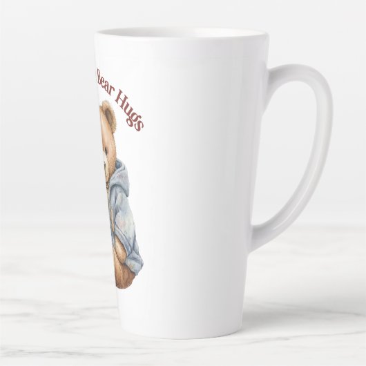テディベアーハグラテマグ カフェラテマグ (右)
