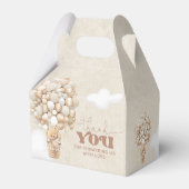 テディベアーバルーンニュートラルバーリーウェイベビーシャワー フェイバーボックス (裏面サイド)