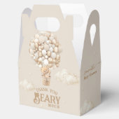 テディベアーバルーンバーリーウェイニュートラルベビーシャワー フェイバーボックス (オープン)