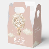 テディベアーバルーンバーリーウェイベビーガールシャワー フェイバーボックス (オープン)
