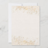 テディベアーバルーンボーイバーリーウェイベビーシャワー 招待状 (裏面)