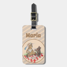 テディベアーピクニック ラゲッジタグ