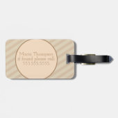 テディベアーピクニック ラゲッジタグ (裏面横)