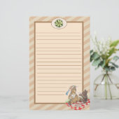 テディベアーピクニック 便箋 (スタンド正面)