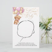 テディベアーピンクバルーンベビーゲーム (スタンド正面)