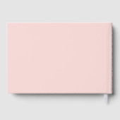 テディベアーベビーガールシャワー ゲストブック (裏面)