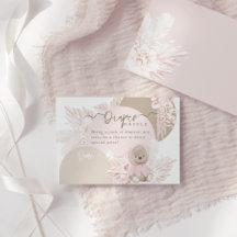 テディベアーボホモダンガールベビーシャワーオムツ