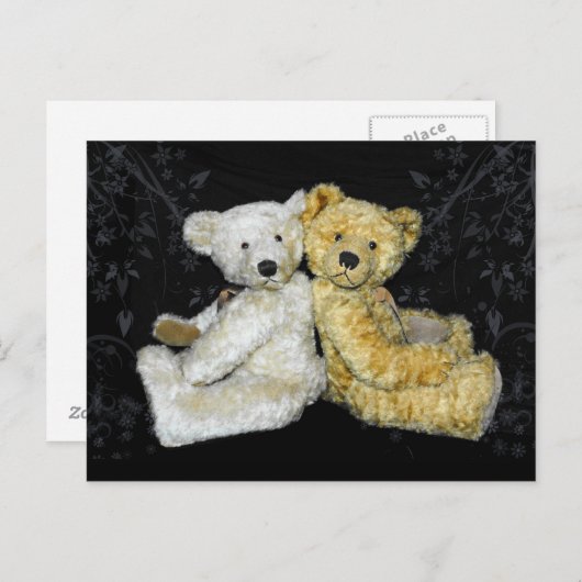 テディベアーポストカード ポストカード (正面/裏面)