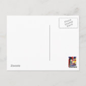 テディベアーポストカード ポストカード (裏面)