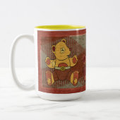 テディベアーマグ ツートーンマグカップ (左)