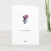 テディベアーマザー カード (裏面)