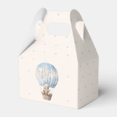 テディベアームーンビー待ちベイビーシャワー フェイバーボックス (裏面サイド)