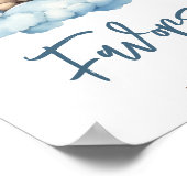 テディベアームーンベビーシャワー特典 ポスター (角)