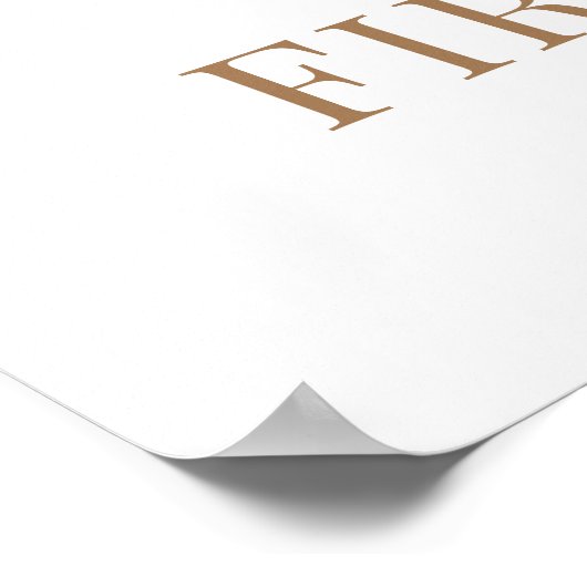 テディベアーリーウエイトウェルカムファースト誕生日 ポスター (角)